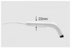 輕質(zhì)、緊湊型設計，握把厚度22mm，主機重量約85g