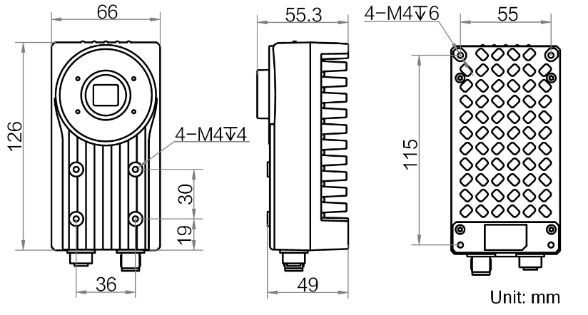 ?？礗D6000系列 MV-ID6200EM-00C-NNG 2000 萬(wàn)像素外形尺寸.png