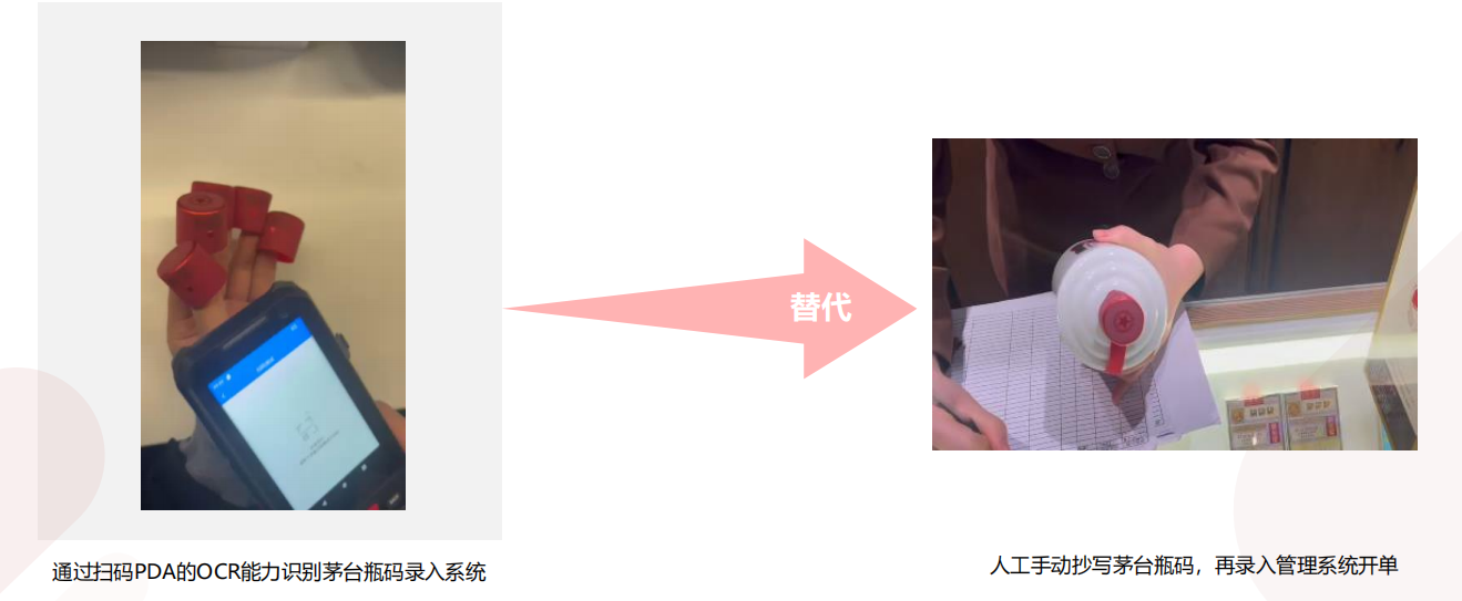 PDA實(shí)現(xiàn)茅臺(tái)酒瓶蓋的日期批次抄碼采集，應(yīng)用于酒水領(lǐng)域的經(jīng)銷批發(fā)物流管理和追溯.png